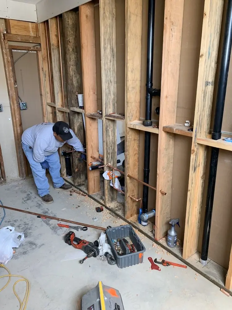 Commercial rough-in plumbing for Gas Line Repair in Springdale Estates